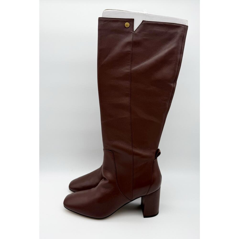 Cole Haan Womens Chrystie Knee High Boot US 8.5 EU 39 Brown Leather NWOB - Picture 7 of 10